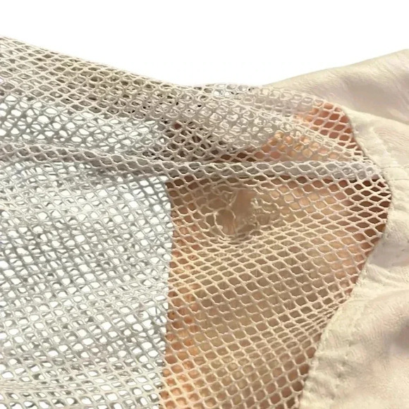 FREE PEOPLE Insect Shield Jacket White/ Peach Cropped Size XS - Picture 9 of 11